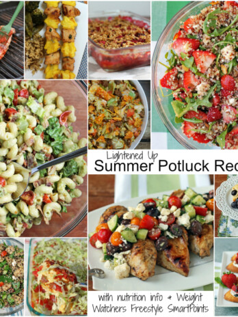 Lightened Up Summer BBQ Potluck Recipe Roundup