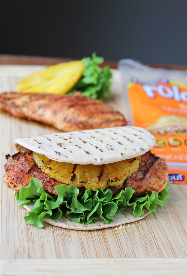 Sweet and Spicy Grilled Chicken Sandwiches - Emily Bites