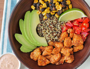 Southwest Chicken Quinoa Bowls