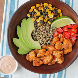 Southwest Chicken Quinoa Bowls