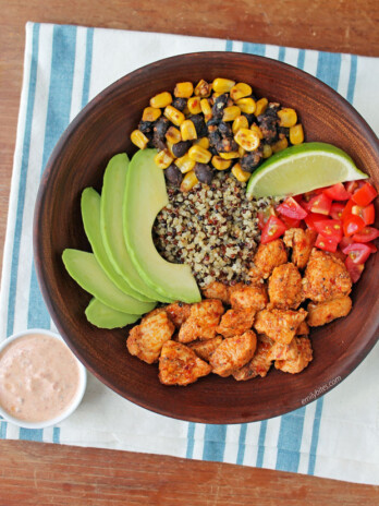 Southwest Chicken Quinoa Bowls