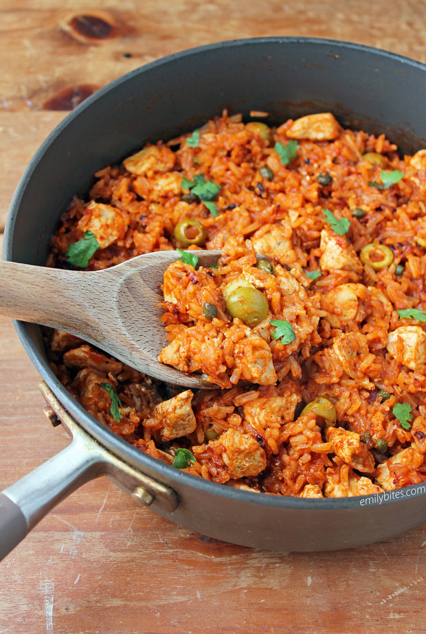 spanish-chicken-and-rice-skillet-emily-bites