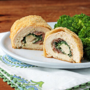 Chicken Florentine Roulades