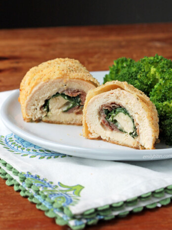 Chicken Florentine Roulades
