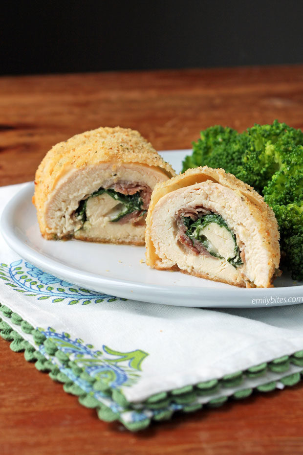 Chicken Florentine Roulades