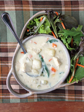 Creamy Chicken and Gnocchi Soup
