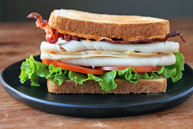 Cajun Turkey Club Sandwich