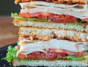 Cajun Turkey Club Sandwich