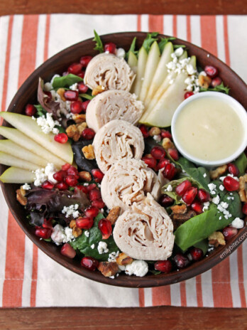 Turkey and Pear Autumn Salad