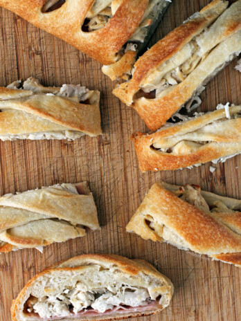 Chicken Cordon Bleu Braid