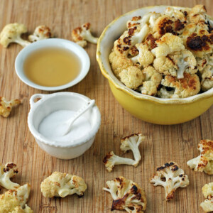 Salt and Vinegar Roasted Cauliflower