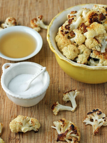 Salt and Vinegar Roasted Cauliflower