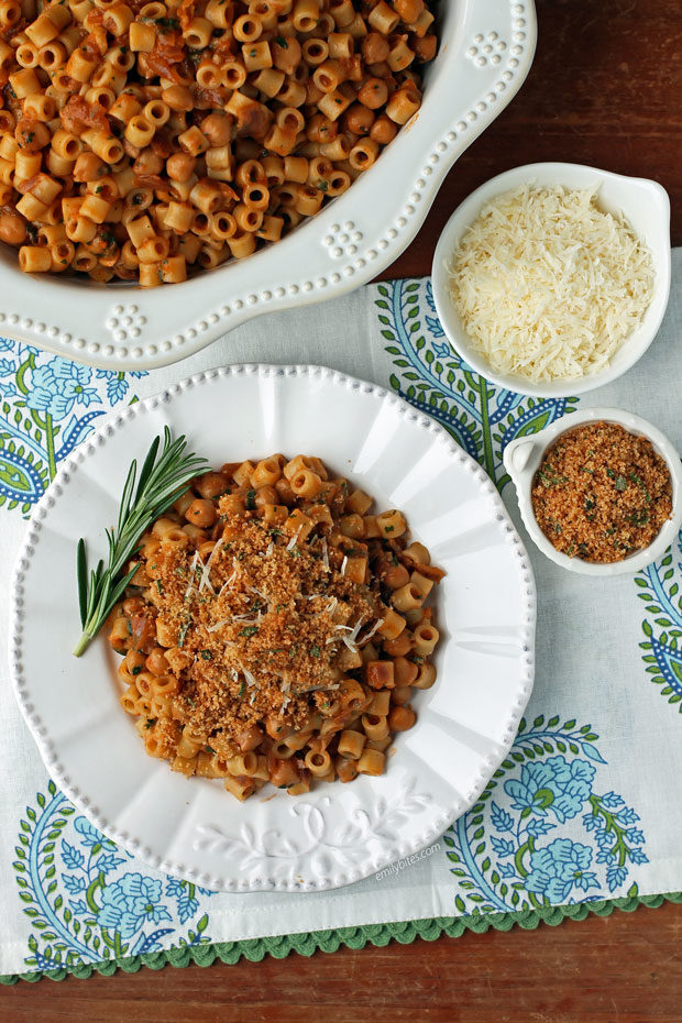 Pasta with Chickpeas