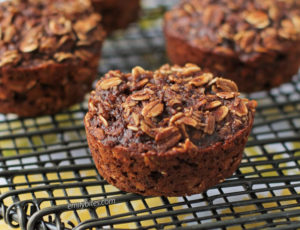 Chocolate Coconut Banana Baked Oatmeal Singles