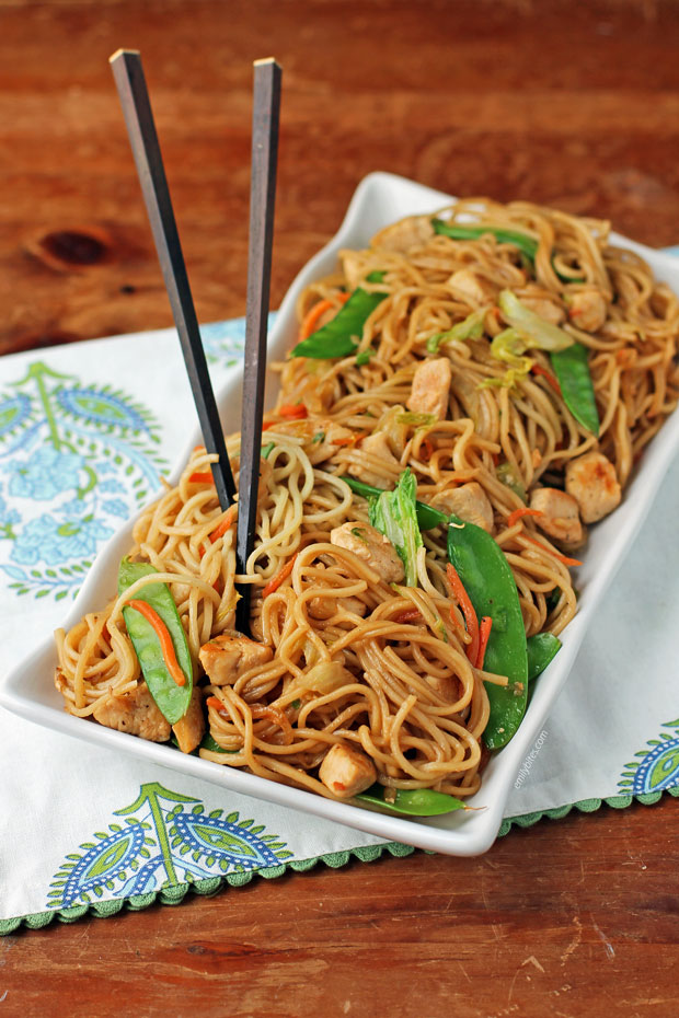 Chicken-Lo-Mein - Emily Bites