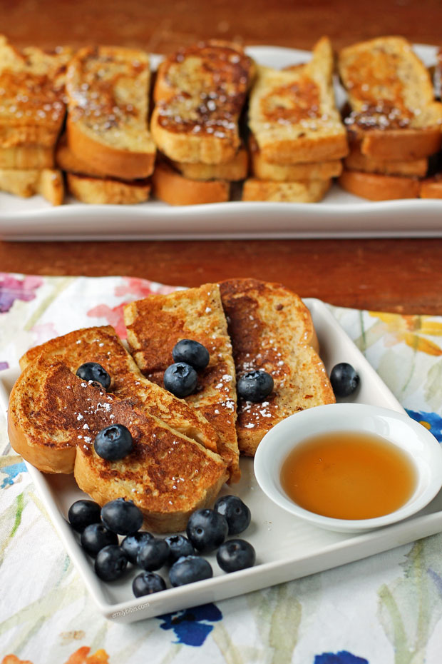 French Toast Sticks on a plate
