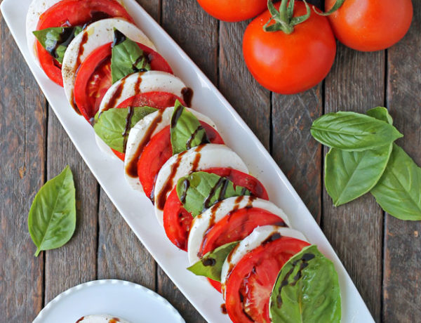 Caprese Salad - Emily Bites