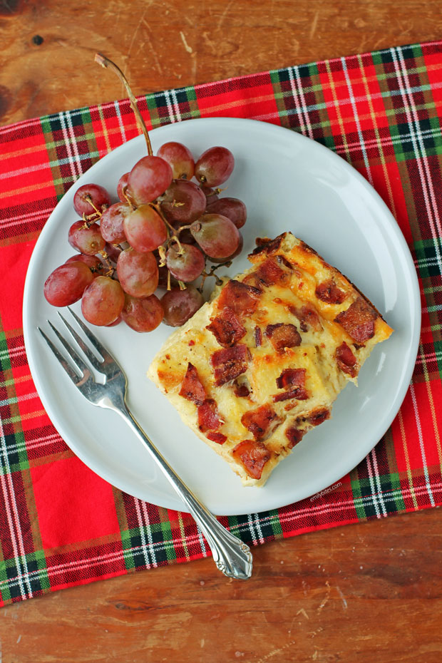 OvernightBreakfastCasserole Emily Bites