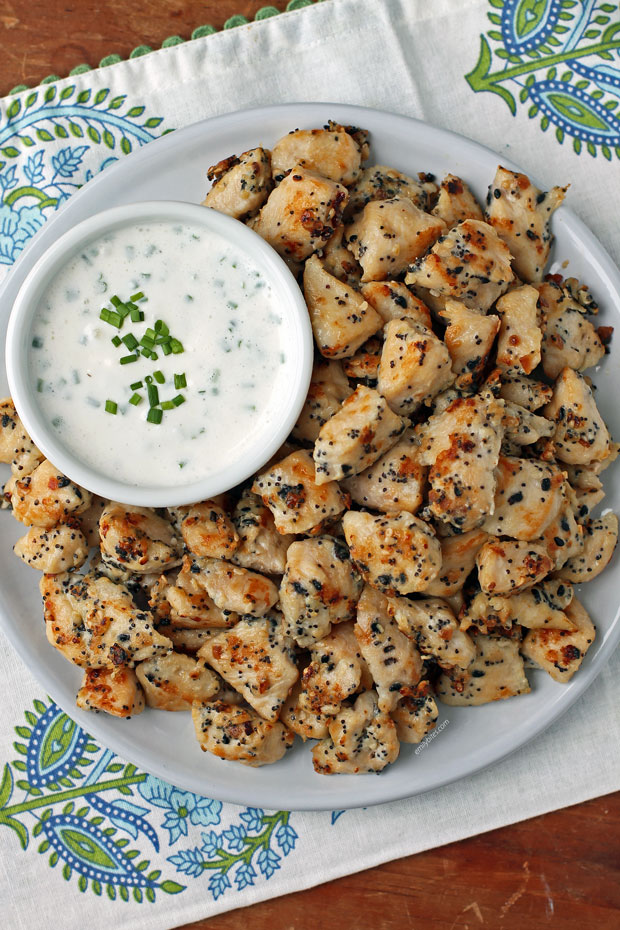 Cheesy Garden Vegetable Baked Chicken - Emily Bites