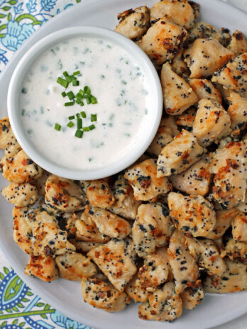 Everything Chicken Bites close up