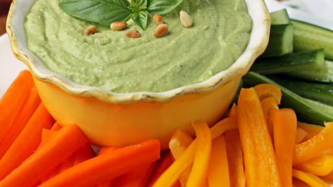 Basil Hummus