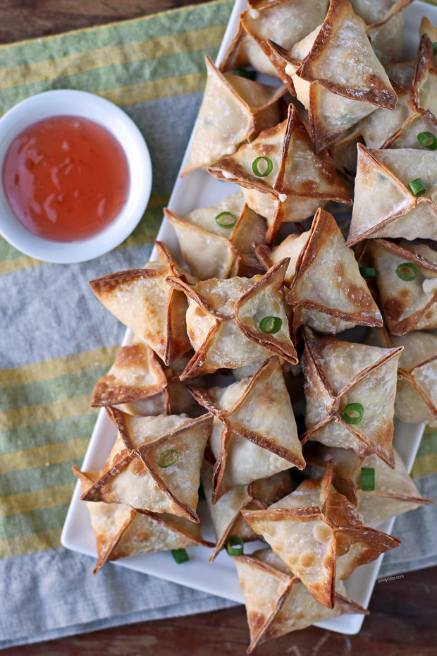 Crab Rangoon overhead