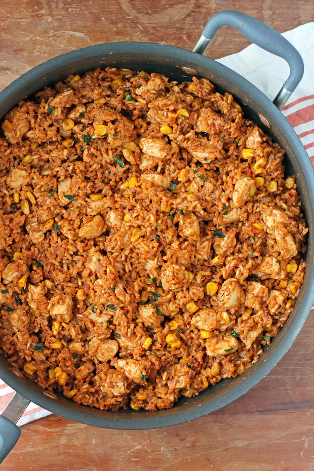 One Pot Taco Rice Dinner