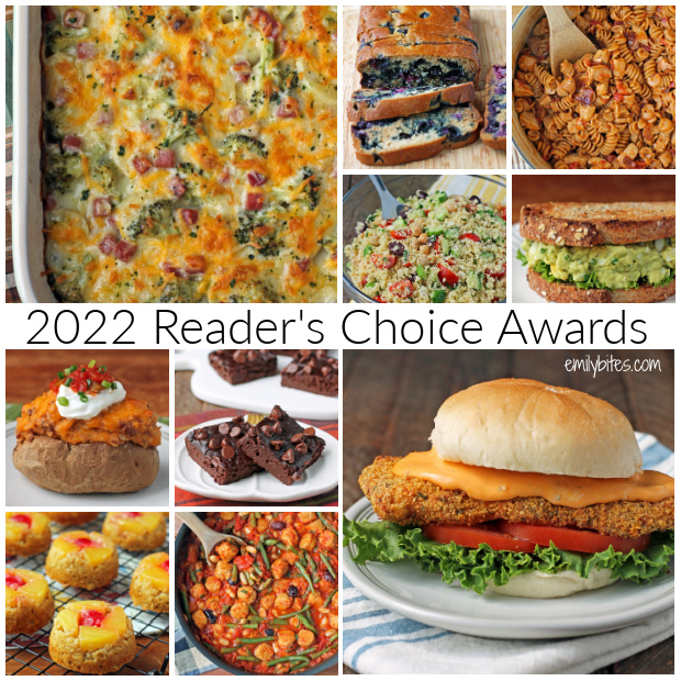 Best of 2021 Reader's Choice Awards recipe collage