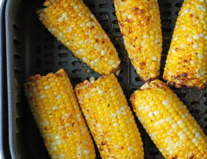Ranch Corn on the Cob in the air fryer