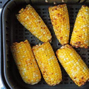 Ranch Corn on the Cob in the air fryer