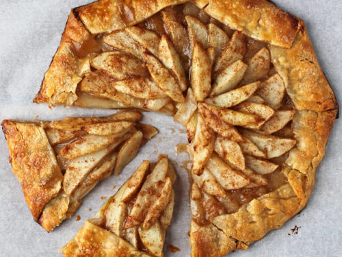 Easy Pear Galette - Emily Bites