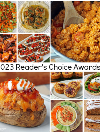 Collage of Emily Bites recipe photos from 2023