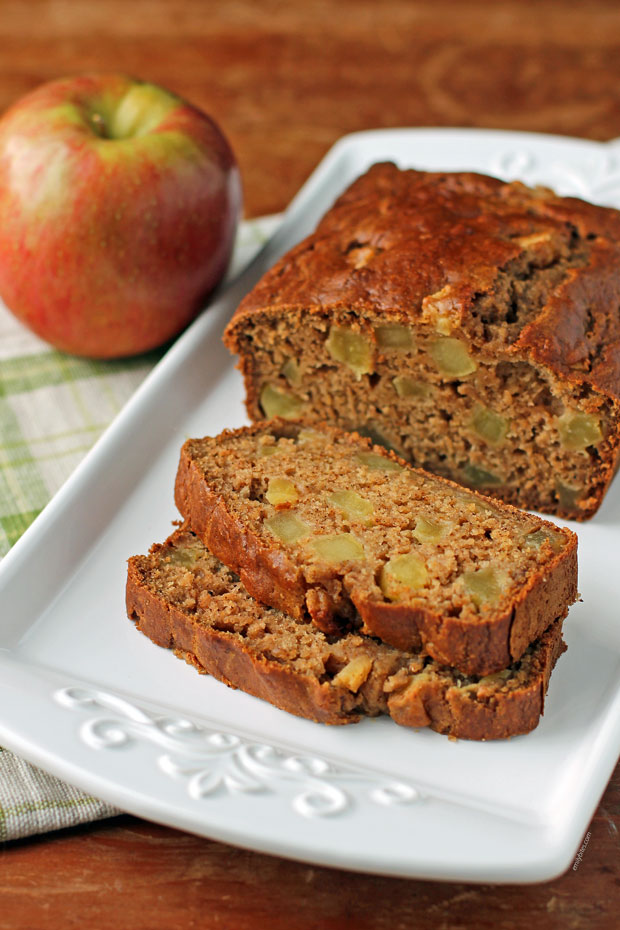 Apple Bread sliced