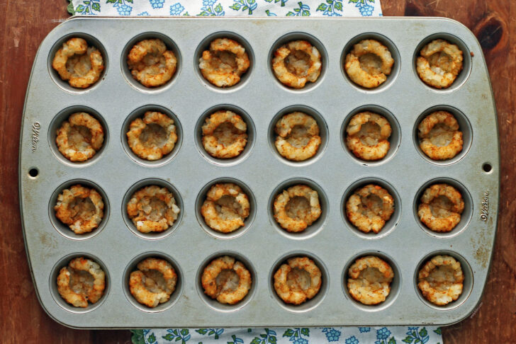 Mini Tater Tot Cups