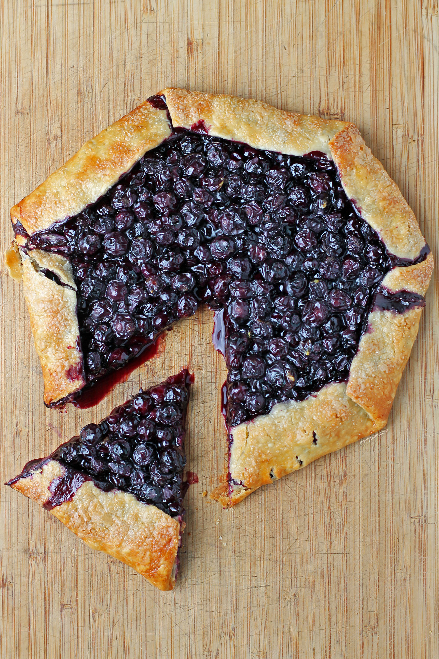 Easy Blueberry Galette